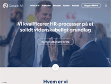 Tablet Screenshot of garuda.dk
